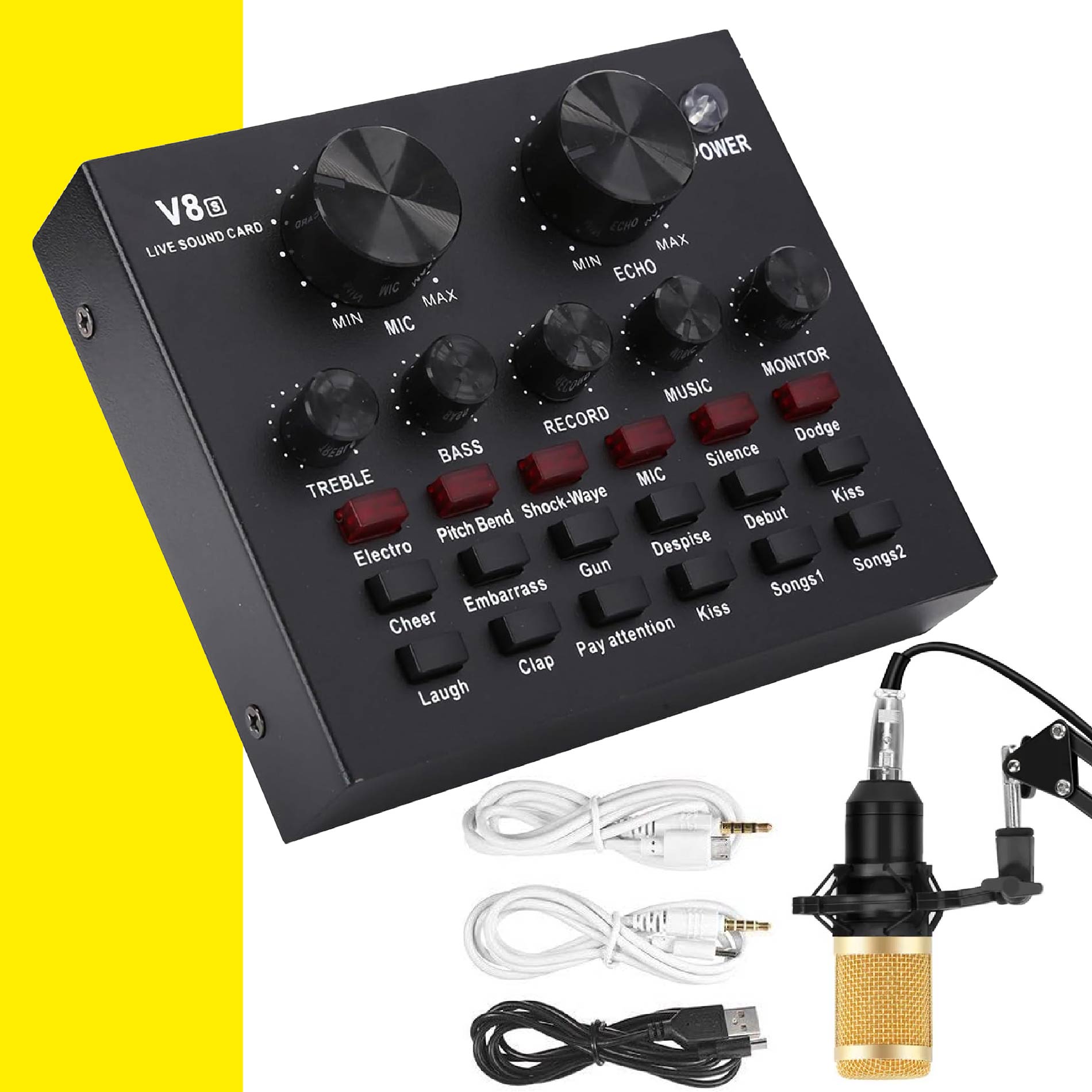 Miniatura 2 de Tarjeta De Sonido Efectos V8 USB